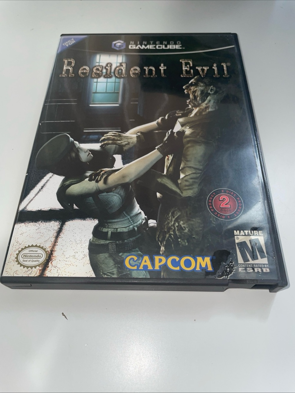 Resident Evil - GameCube  - CAse, Discs and Manual Complete Box Discs